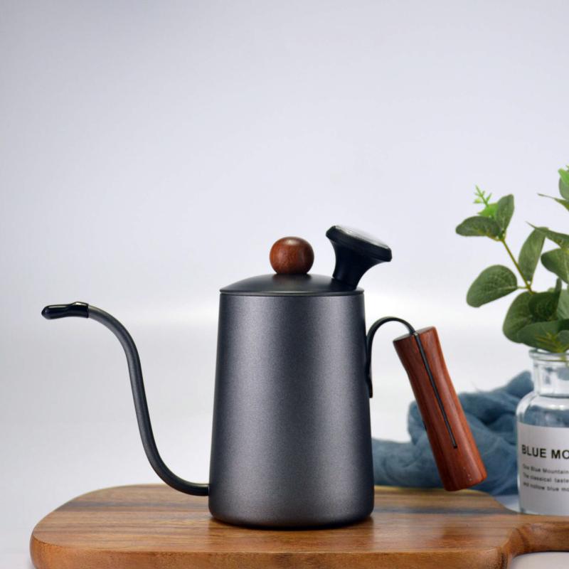 The Pour Pot — Gooseneck Coffee Kettle with Lid Thermometer, 650ml