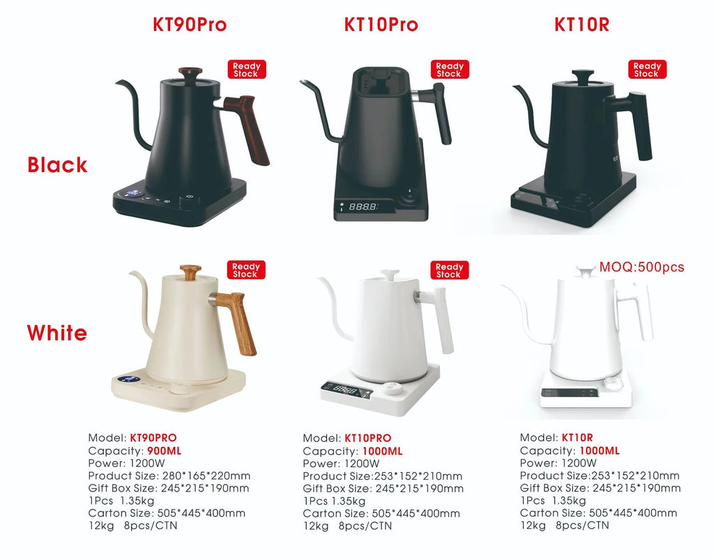 Steep & Pour Kettle — Temperature-Controlled Gooseneck for Tea & Pour-Over